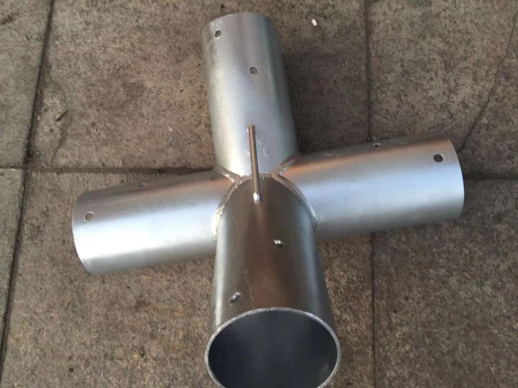 Metal Fabrication Bracket Tube Connector
